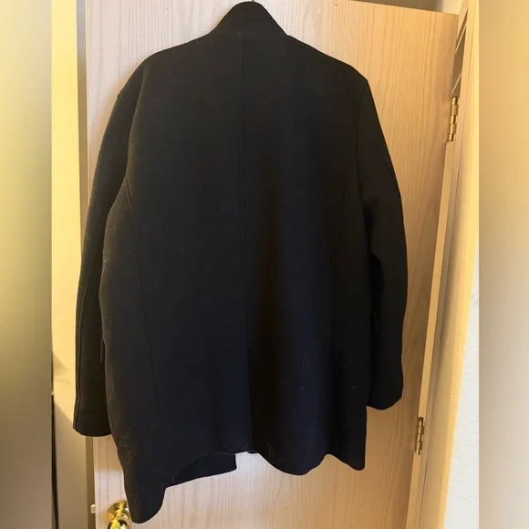 Men’s Large Cole Haan Signature Wool Blend Overcoat